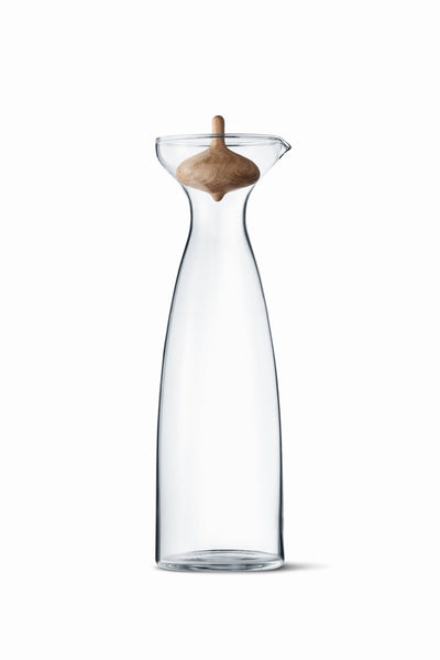 Alfredo Glass Carafe with Carved Oak Stopper grid__image-ratio-57