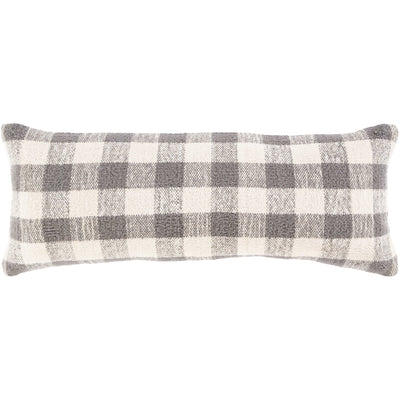 Malcom MCM-003 Hand Woven Lumbar Pillow in Charcoal & Cream by Surya grid__image-ratio-62