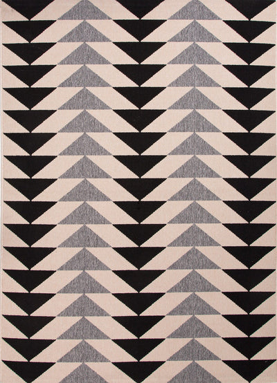 Patio Collection Indoor-Outdoor Area Rug in Black & Gray by Jaipur grid__image-ratio-59
