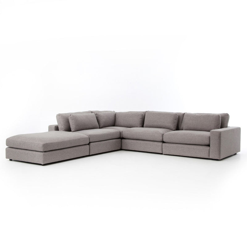 bloor 4 piece sectional with ottoman by bd studio 2