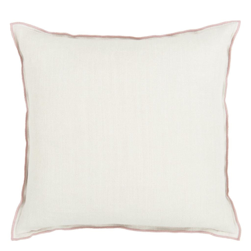 Brera Lino Cameo & Parchment Decorative Pillow