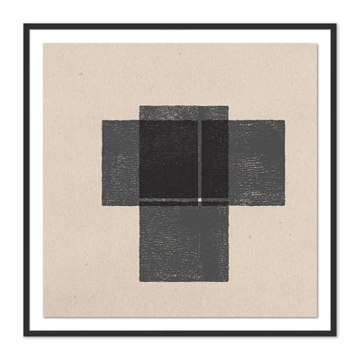 Abstract Blocks Cross by Roseanne Kenny 1