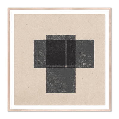 Abstract Blocks Cross by Roseanne Kenny 2