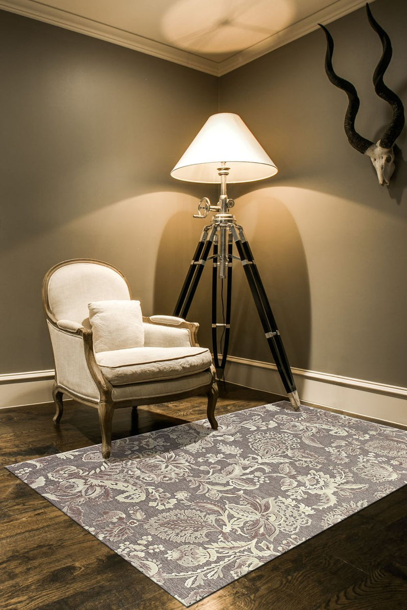 Pellaro Taupe and Gray Rug by BD Fine Roomscene Image 1