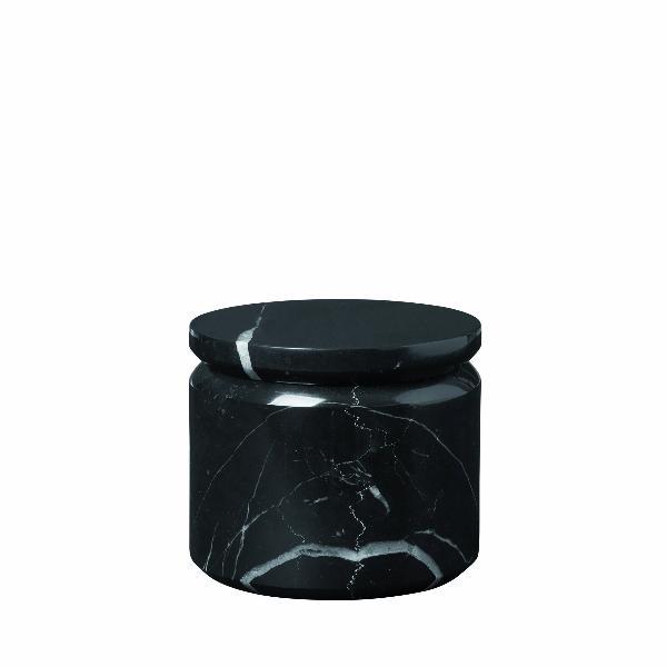 PESA Marble Storage Box with Lid in Black