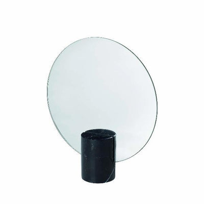 PESA Marble Table Mirror in Black