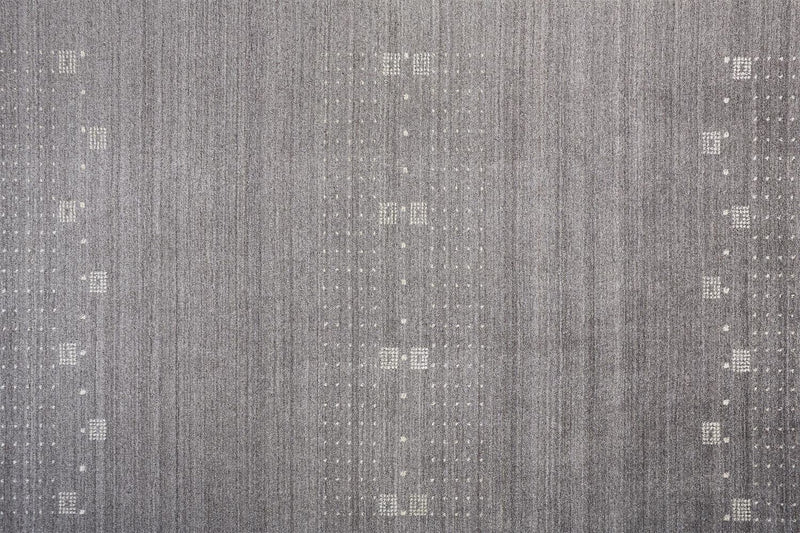 Yurie Hand Knotted Gray and Ivory Rug by BD Fine Texture Image 1