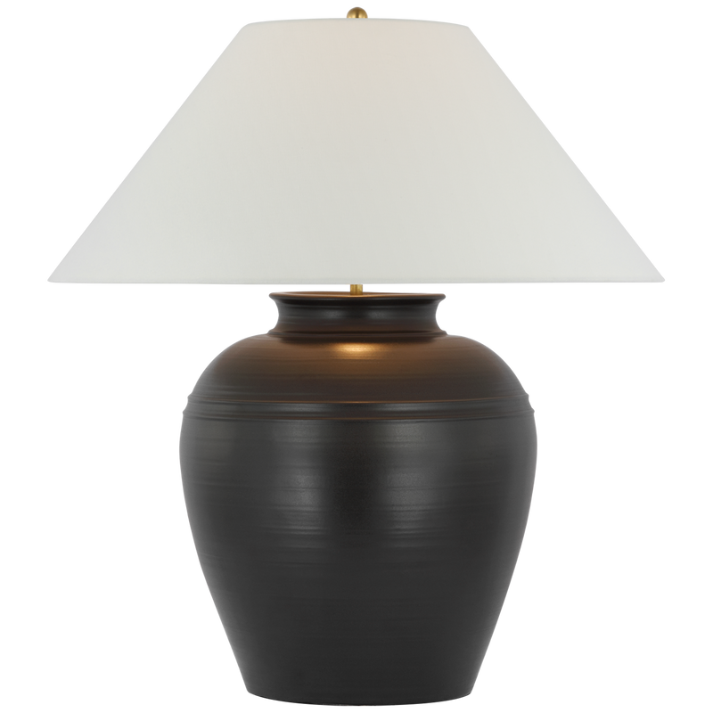 Prado Medium Table Lamp By Visual Comfort Modern Al 3615Blk L 1