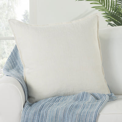 Blanche Pillow in Whisper White design by Jaipur Living