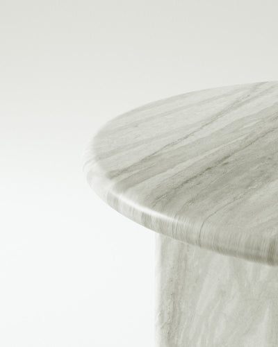 Pernella Petite Round Coffee Table in Various Stone