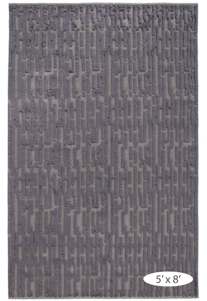 Gates Metal Hand Knotted Wool Rug