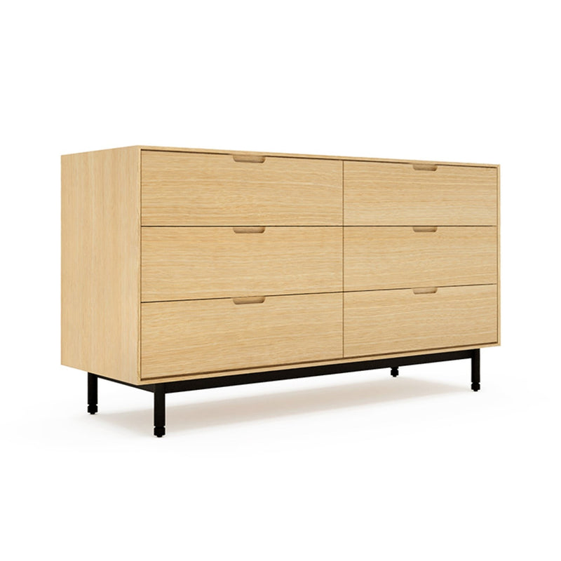 munro 6 drawer dresser by gus modernecdrmun6 wn 4