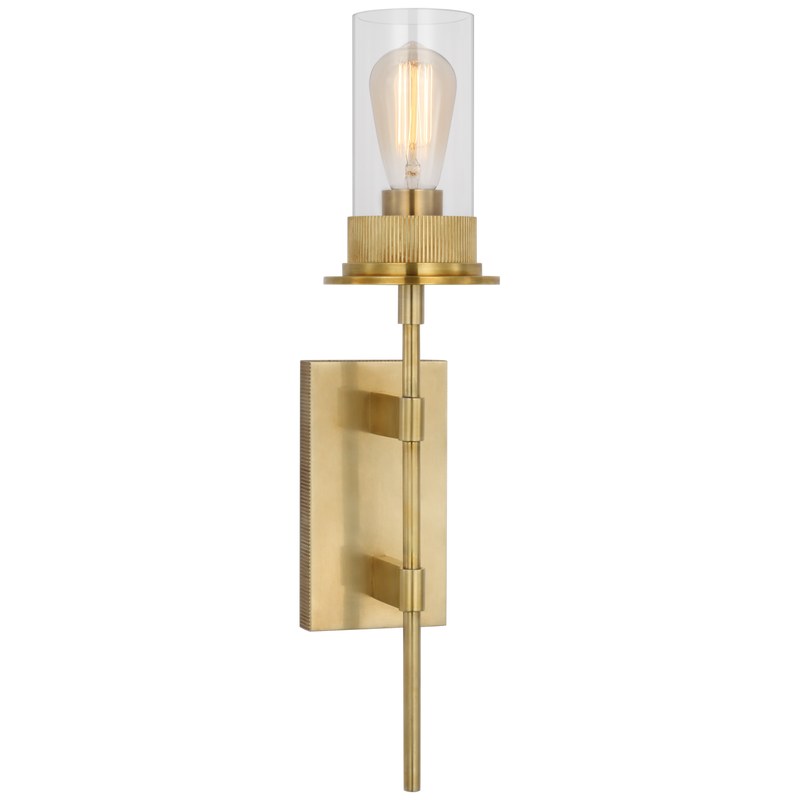 Beza Large Tail Sconce By Visual Comfort Modern Rb 2012Ab Cg 1
