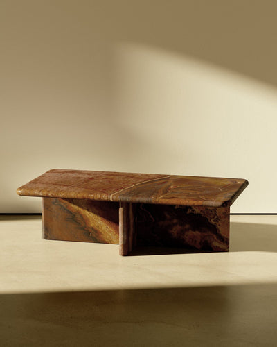 plinth small rectangular marble coffee table csl4212s slm 26