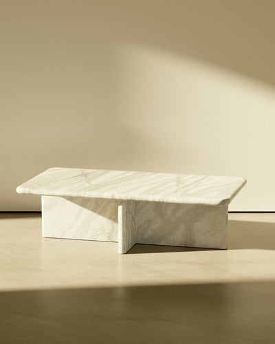 plinth small rectangular marble coffee table csl4212s slm 22