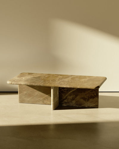plinth small rectangular marble coffee table csl4212s slm 24