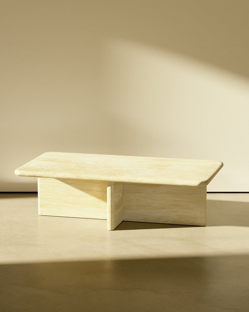 plinth small rectangular marble coffee table csl4212s slm 25