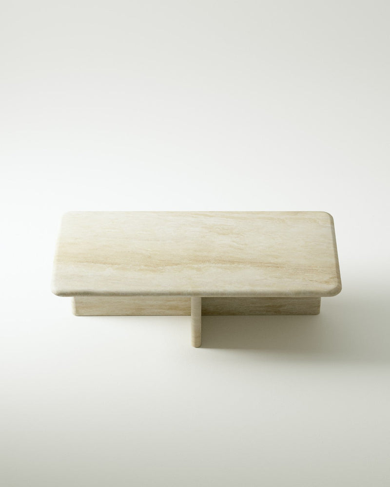 plinth small rectangular marble coffee table csl4212s slm 9
