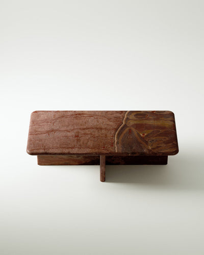 plinth small rectangular marble coffee table csl4212s slm 10