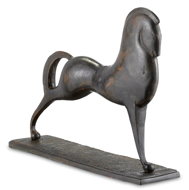 Assyrian Bronze Horse